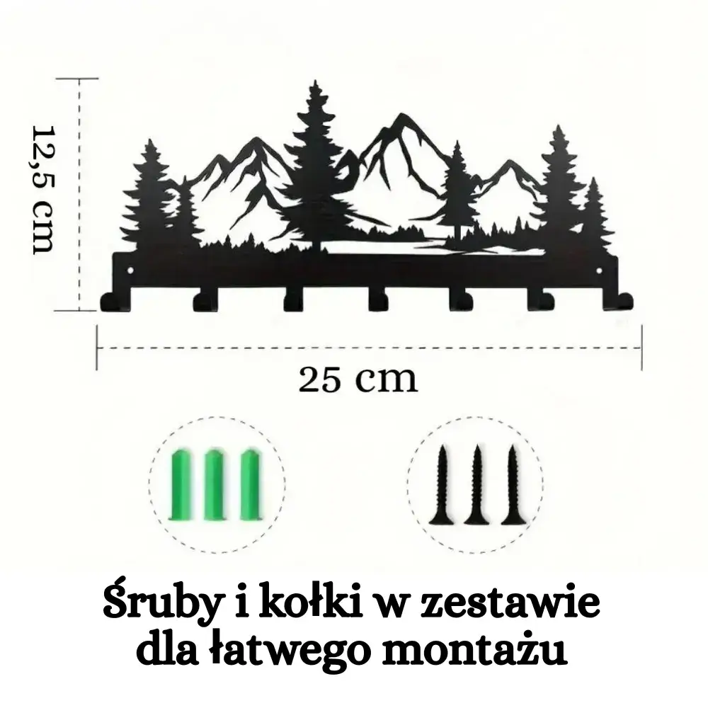 Wieszak na Klucze Góry - obrazek 5